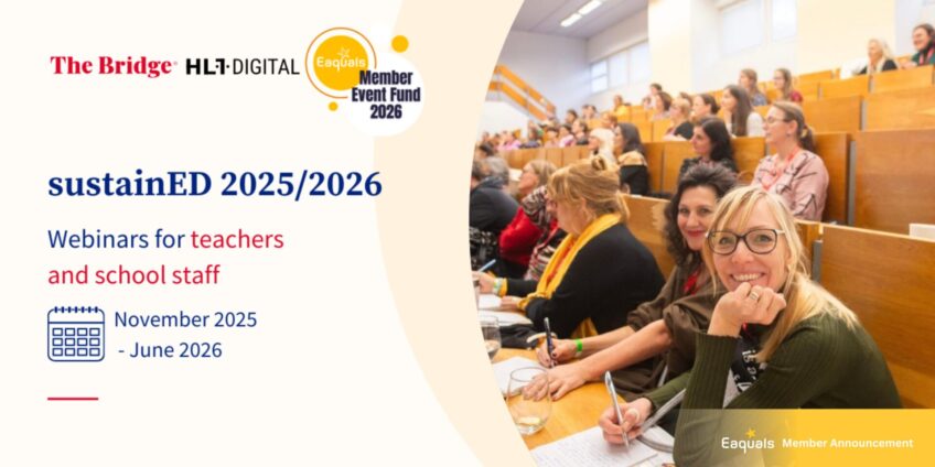 The bridge SustainED banner