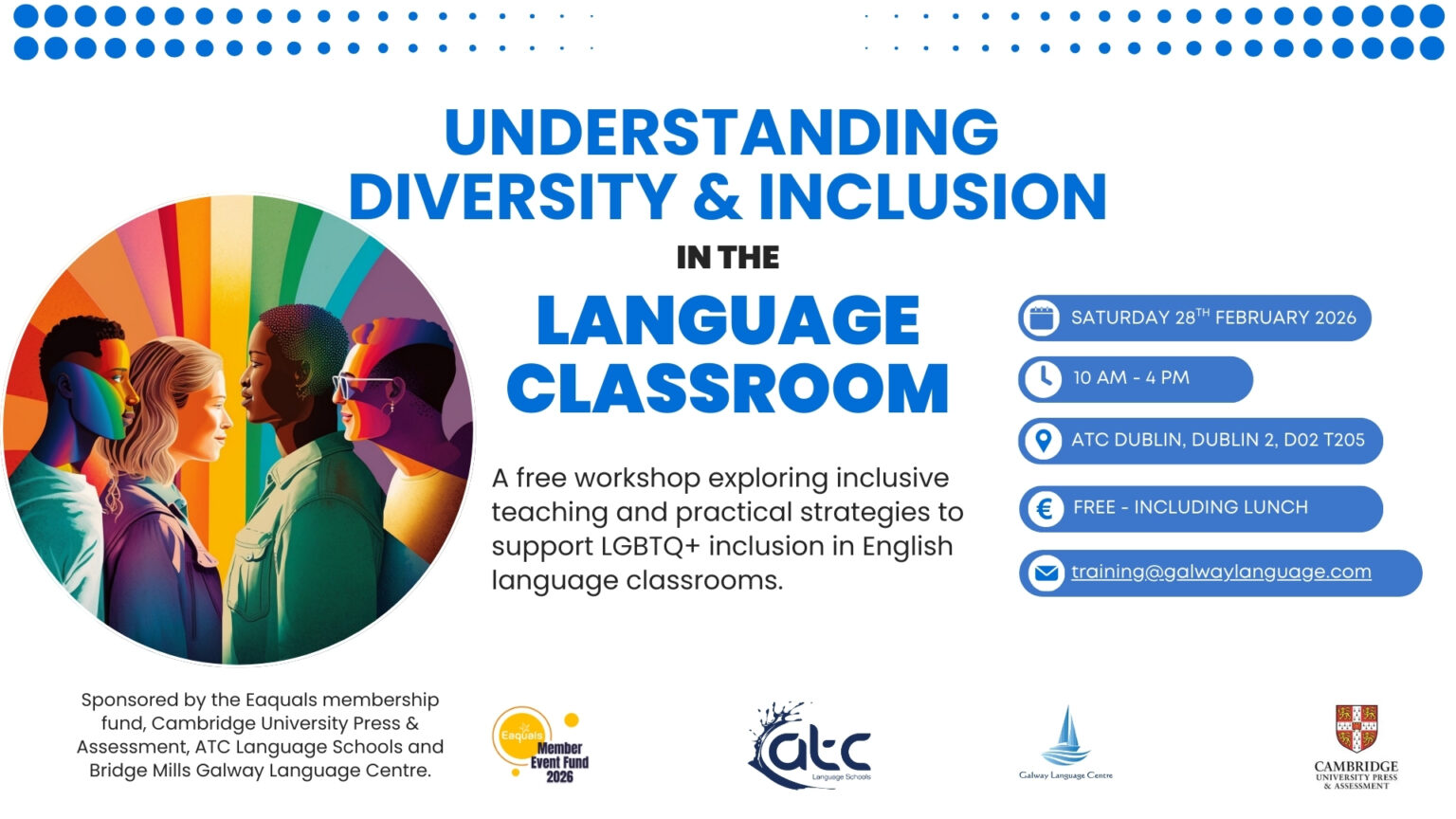 Inclusive Language Classrooms: Free Teacher Development Event - Eaquals