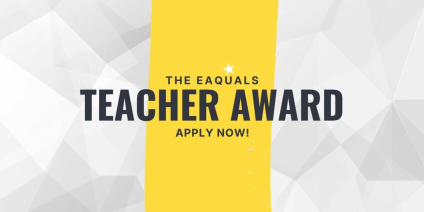 Eaquals Teacher Award 2026 banner